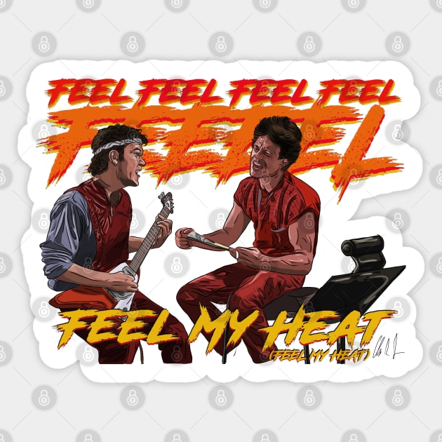 Boogie Nights: Feel My Heat (Feel My Heat) Sticker by 51Deesigns